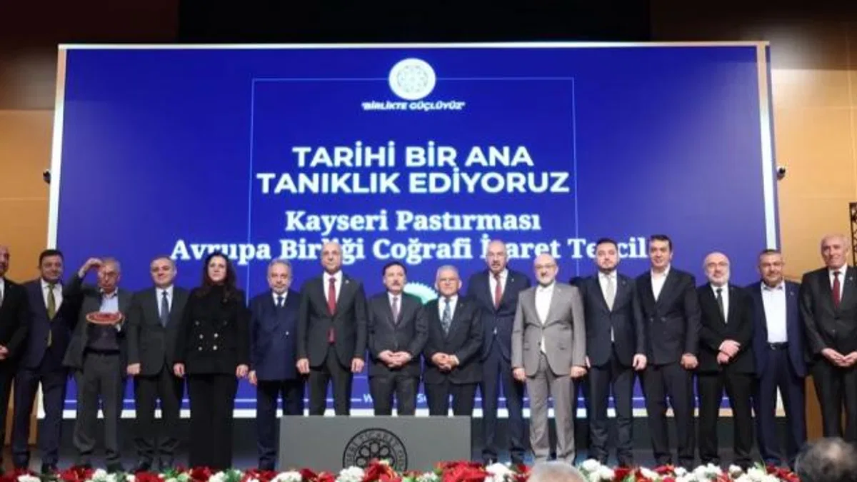 Kayseri pastırmasının coğrafi işareti tarihi bir kazanım