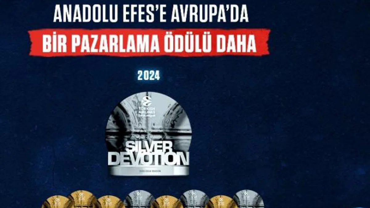 Anadolu Efes’e 6 sezon üst üste ödül