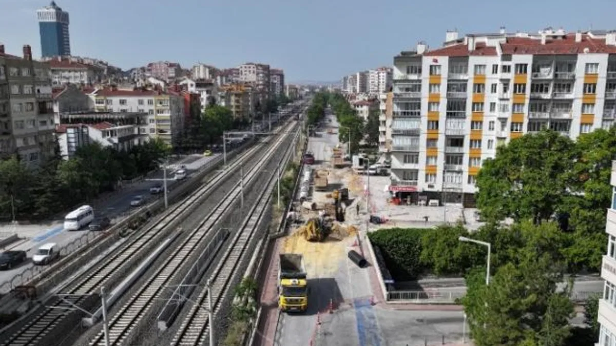 KOSKİ’den Banliyö Hattı güzergahında deplase çalışmaları