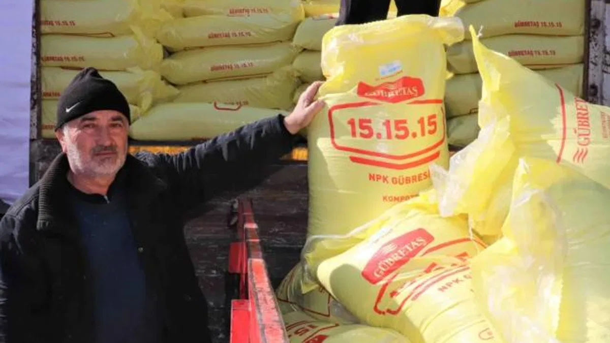 Kocaeli’den üreticiye yüzde 50 hibeli gübre
