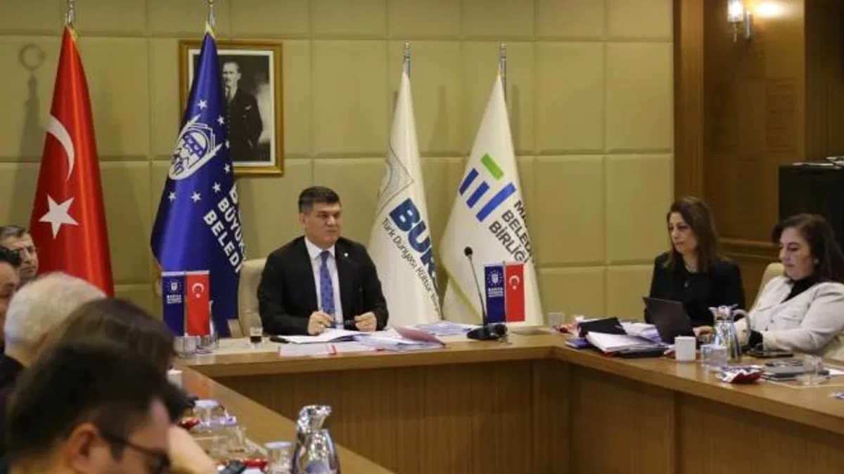 Bursa Büyükşehir üst yönetimi 2024’ü değerlendirdi