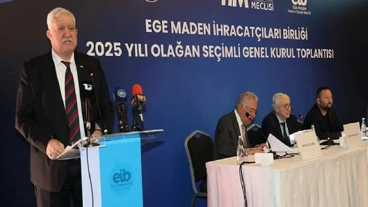 Ege Maden İhracatçıları’nda Alimoğlu güven tazeledi