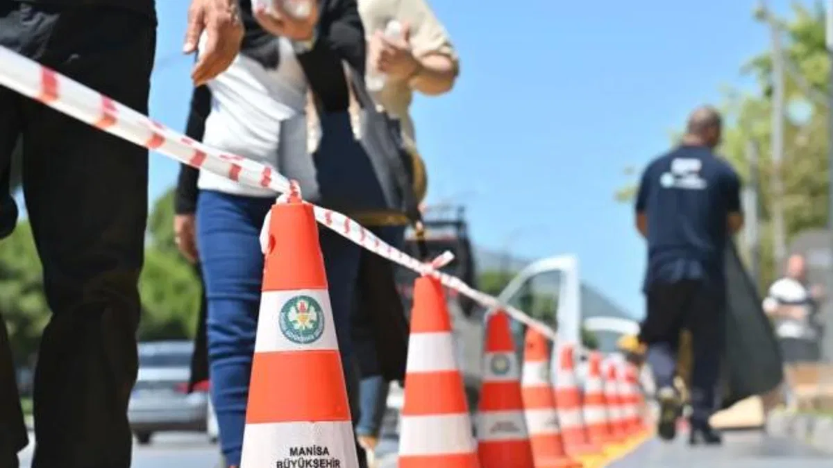 Manisa’da ‘hissedilebilir zemin’ uygulaması