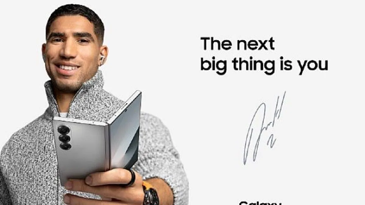 Samsung Galaxy’nin Yenı̇ Marka Elçı̇sı̇ Ünlü Futbolcu Achraf Hakimi Oldu