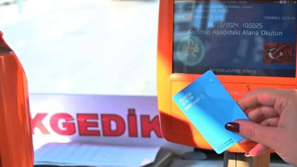 Manisa’da 8 bin 723 anneye ulaşımda ücretsiz destek