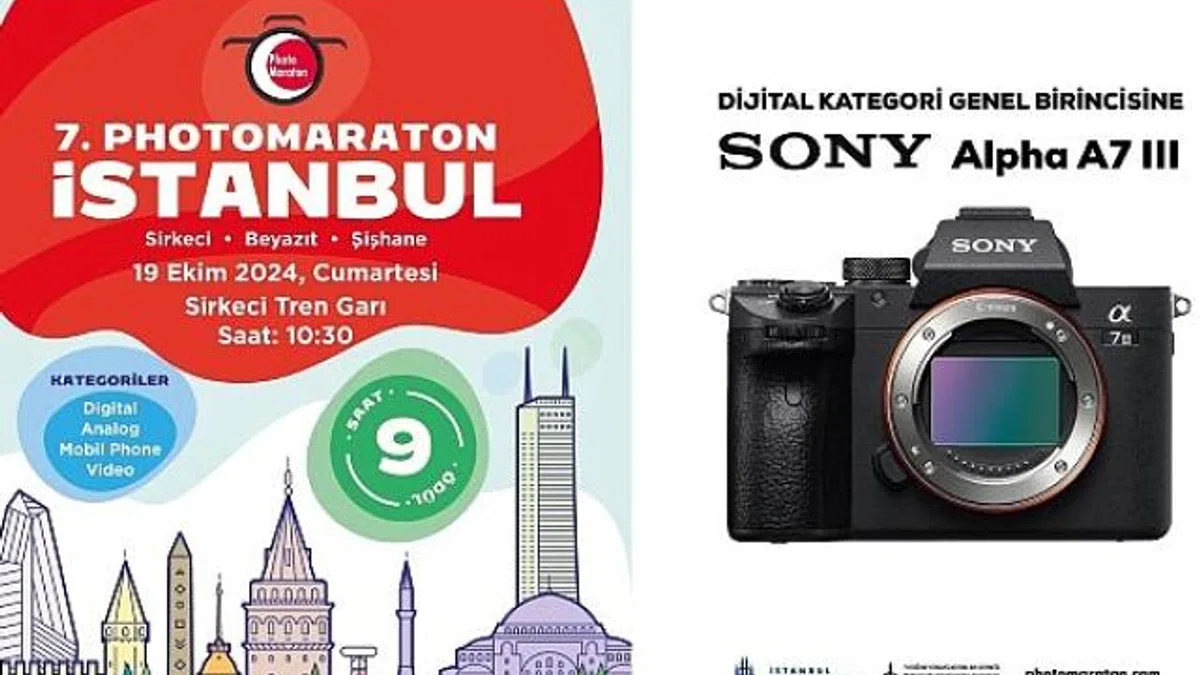 Sony Türkiye sponsorluğundaki 7. Photomaraton, 19 Ekim’de Sirkeci’de düzenlenecek!