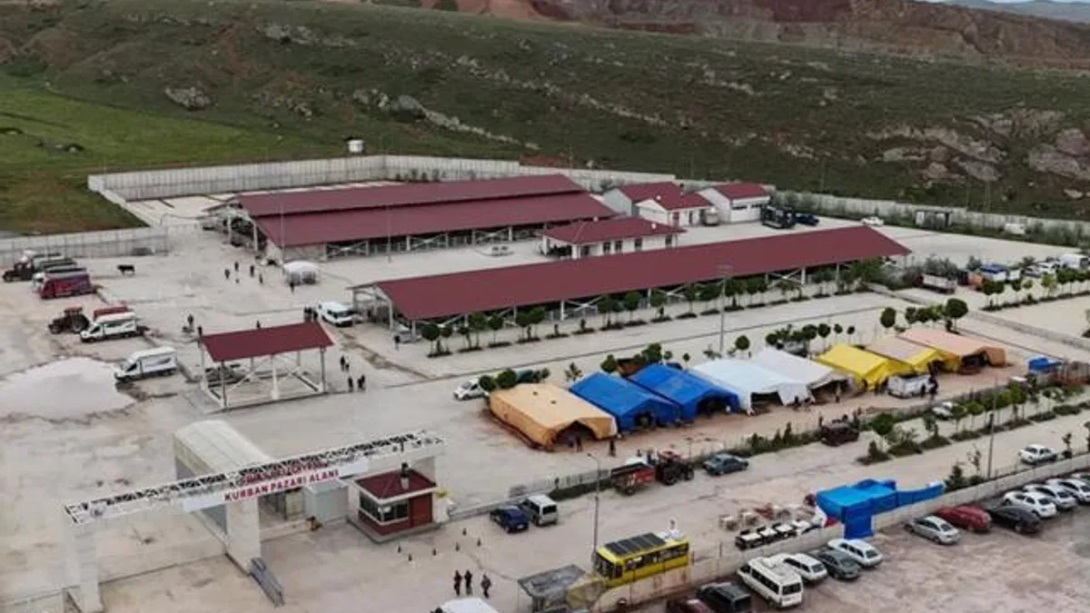 Sivas’ın yeni kurban pazarı herkesi memnun etti