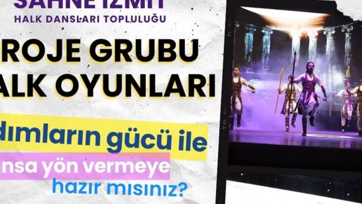 İzmit dans ediyor, sahne İzmit yeni dansçılarını bekliyor