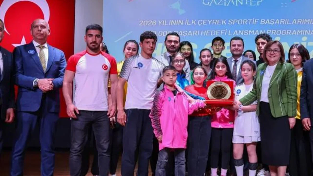 Gaziantep’te sporda hedef 10 bin başarı