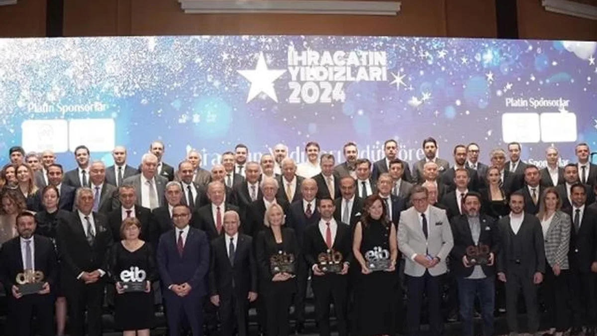 2024 ihracatının yıldızları ödüllerine kavuştu