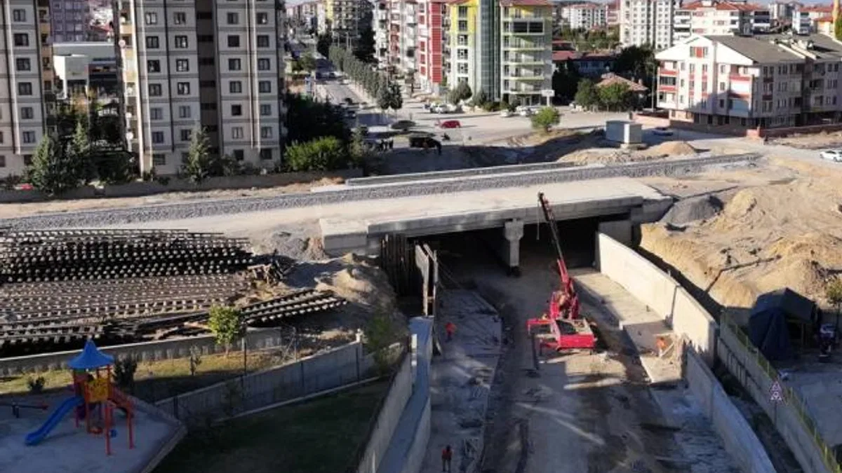 Ereğli’de Karaman-Ulukışla hızlı tren hattına yakın mercek