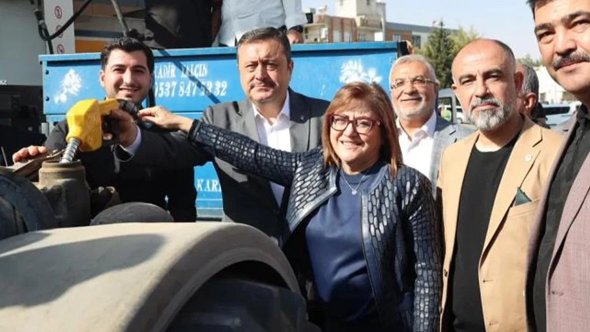 Gaziantep’te çiftçilere yüzde yüz hibeyle mazot desteği