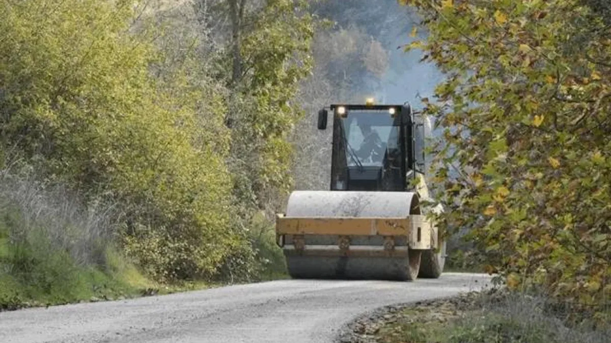 Balıkesir Büyükşehir’den Balya ve Gönen yolunda mesai