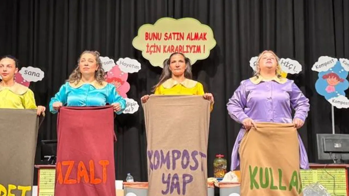 Sıfır atık tiyatrosu 10 bin çocuğa ulaşacak