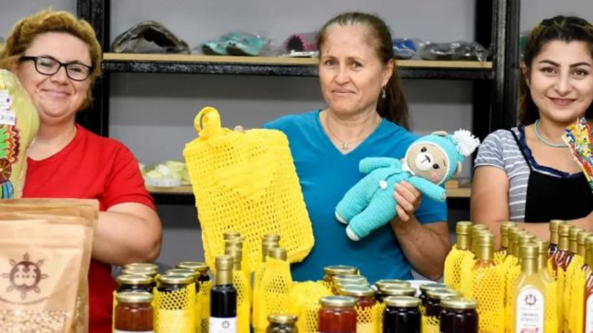 Antalya’da Kadın Kooperatifleri satışlarda rekor kırdı