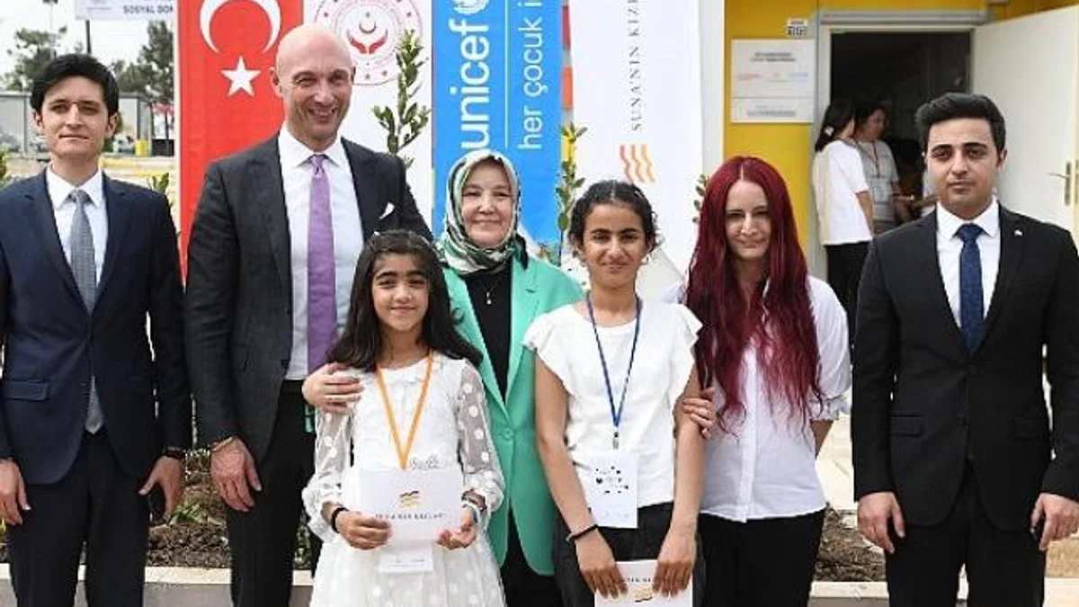 UNICEF Türkiye ve Adıyaman Çocuk Yaşam Merkezi’nde çocukların güçlenmesine yönelik faaliyetler hayata geçiriliyor