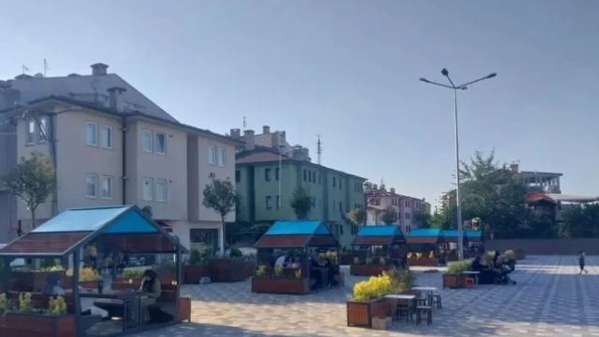 Bursa Osmangazi Belediyesinden Üftade sokağında düzenleme