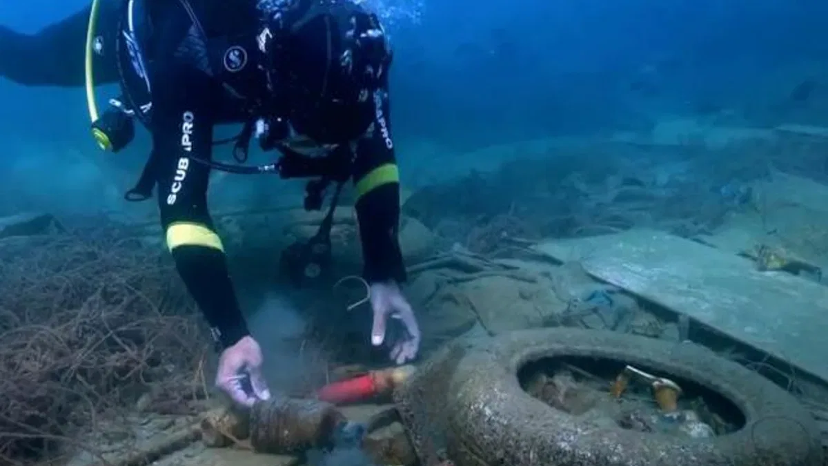 Sıfır Atık’ta birinci eylem tamamlandı… 245 bin ton deniz çöpü toplandı!