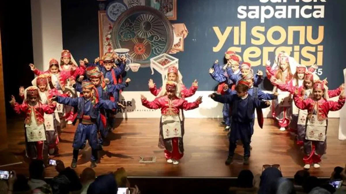 Sapanca SAMEK’te yılsonu sergisi heyecanı yaşandı