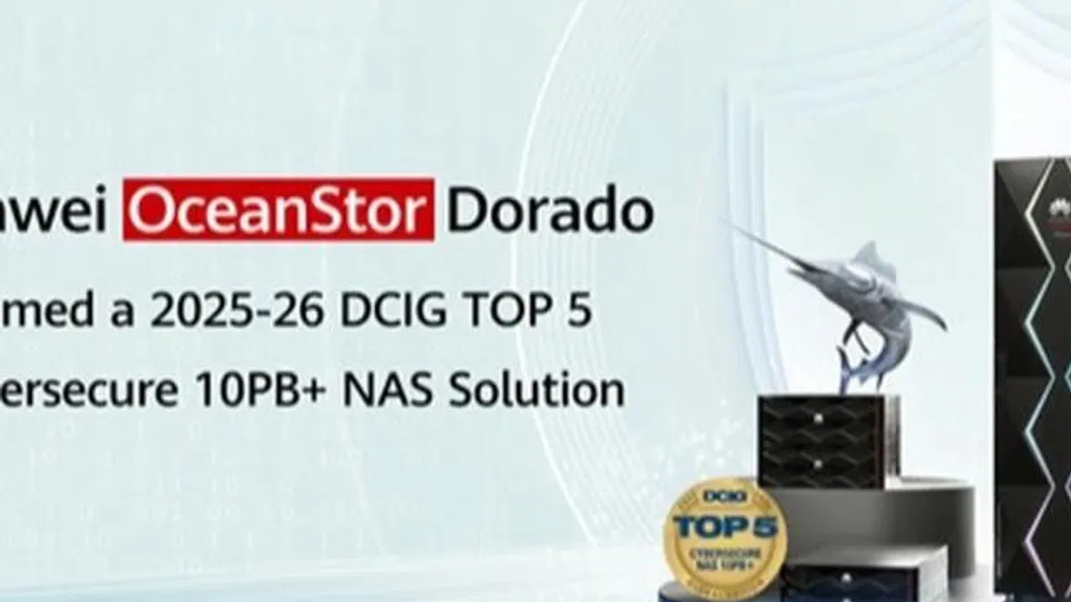 Huawei OceanStor Dorado All-Flash Depolama, DCIG TOP 5 Siber Güvenlikli NAS çözümlerinden biri seçildi