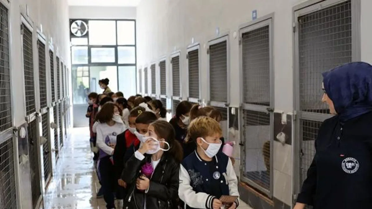 Sakarya’da can dostların yeni dünyasına hayran kaldılar