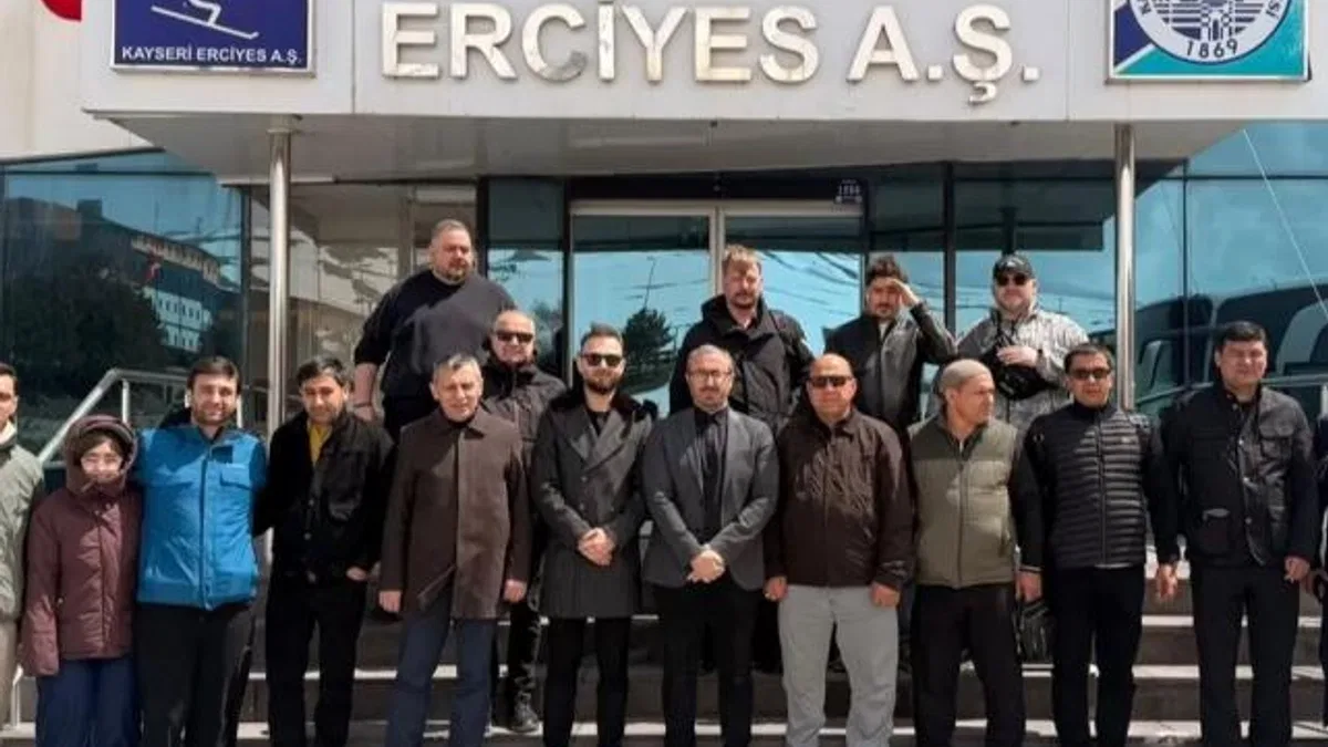 Rusya ve Türkmenistanlı iş insanlarına Erciyes sunumu