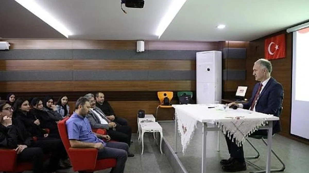 Başkan Taban Şehit Fevzi Başaran Anadolu İhl Öğrencileriyle Buluştu