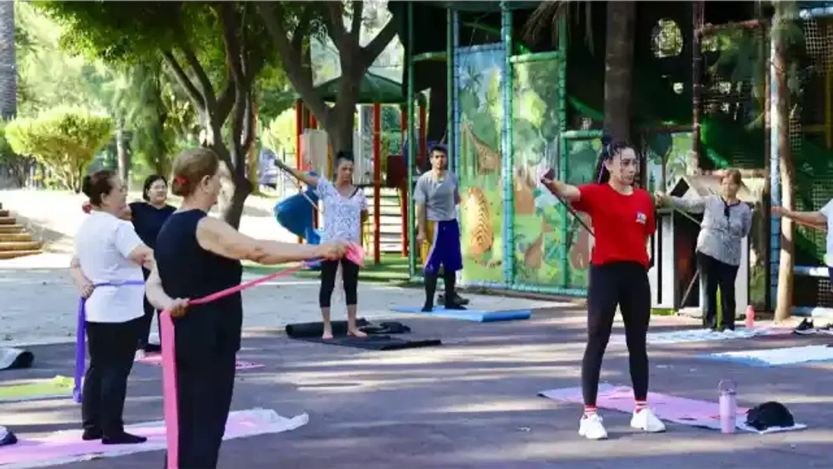 Antalya’da sabah sporu etkinlikleri yoğun ilgi görüyor