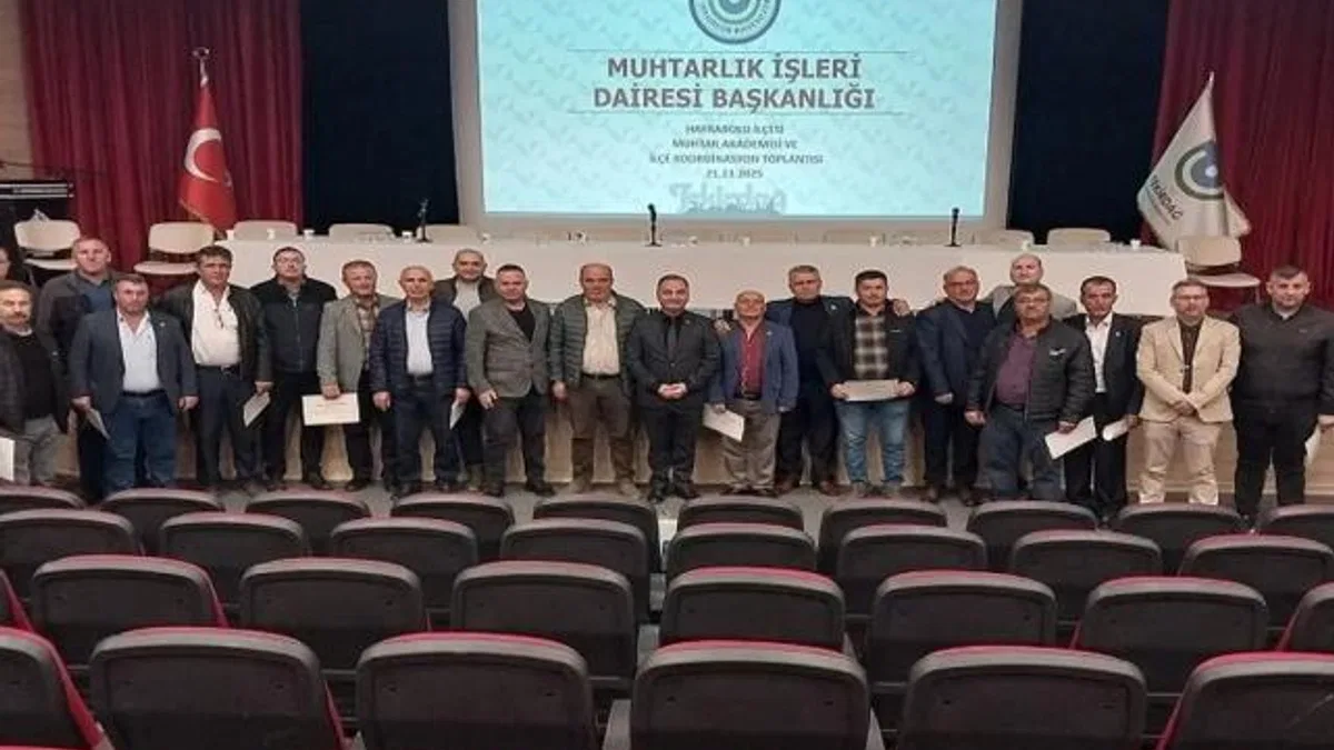 Muhtarlar akademide buluştu