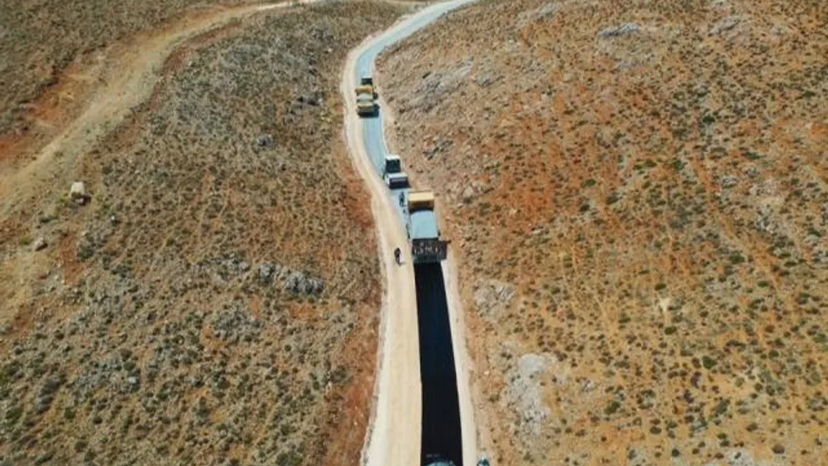 Malatya Büyükşehir’in yol mesaisi tam gaz