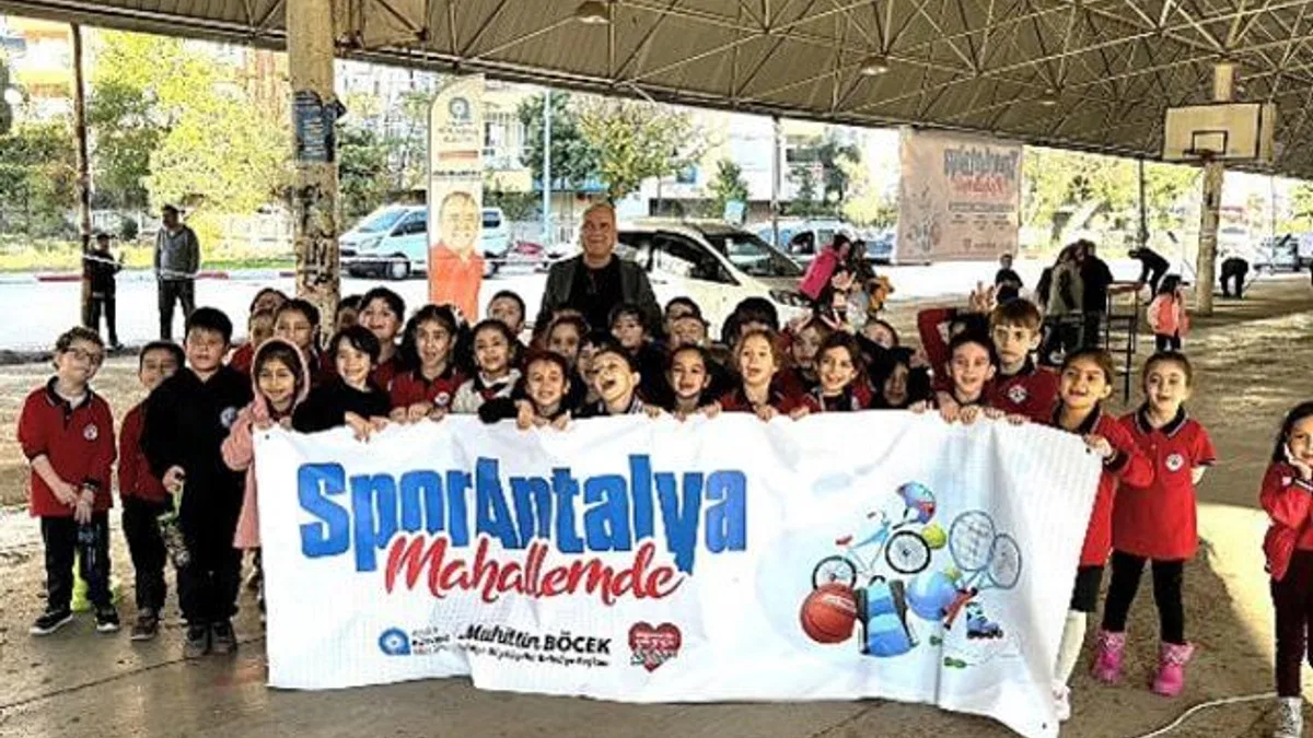 ‘Spor Antalya Mahallemde’ Yenigün’de