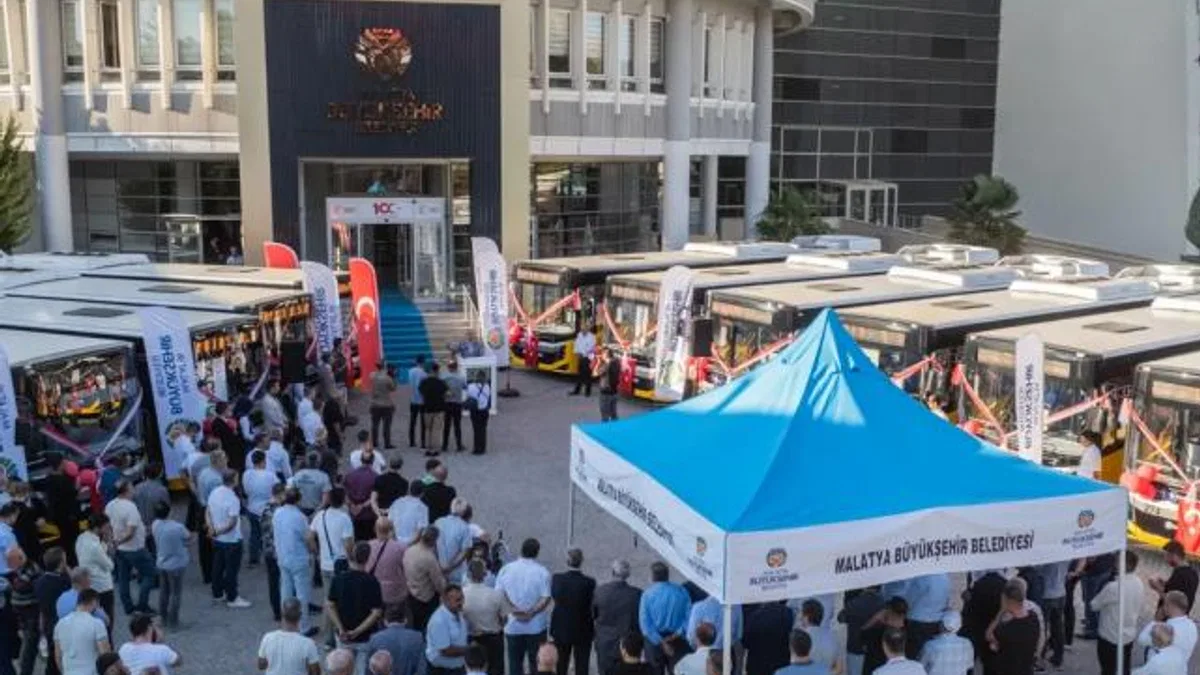 Malatya Büyükşehir araç filosunu güçlendirdi