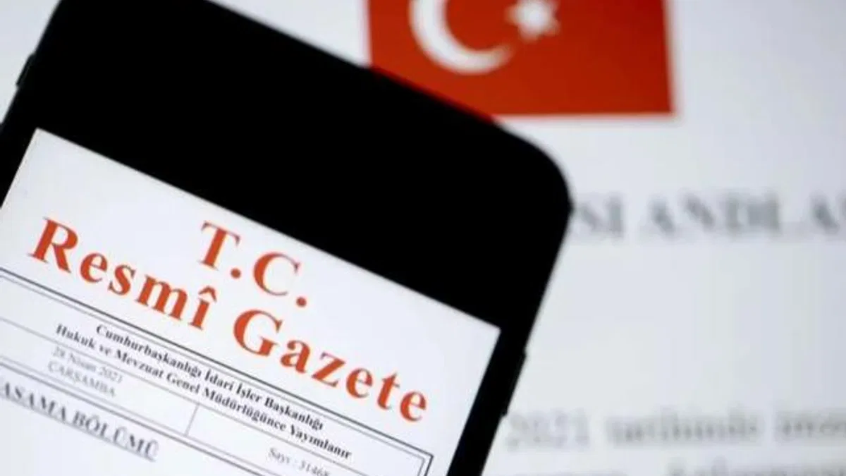 Milletlerarası 5 anlaşma Resmi Gazete’de