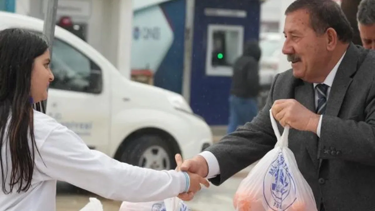 Muğla Milas’tan hem üreticiye, hem tüketiciye vitaminli destek!