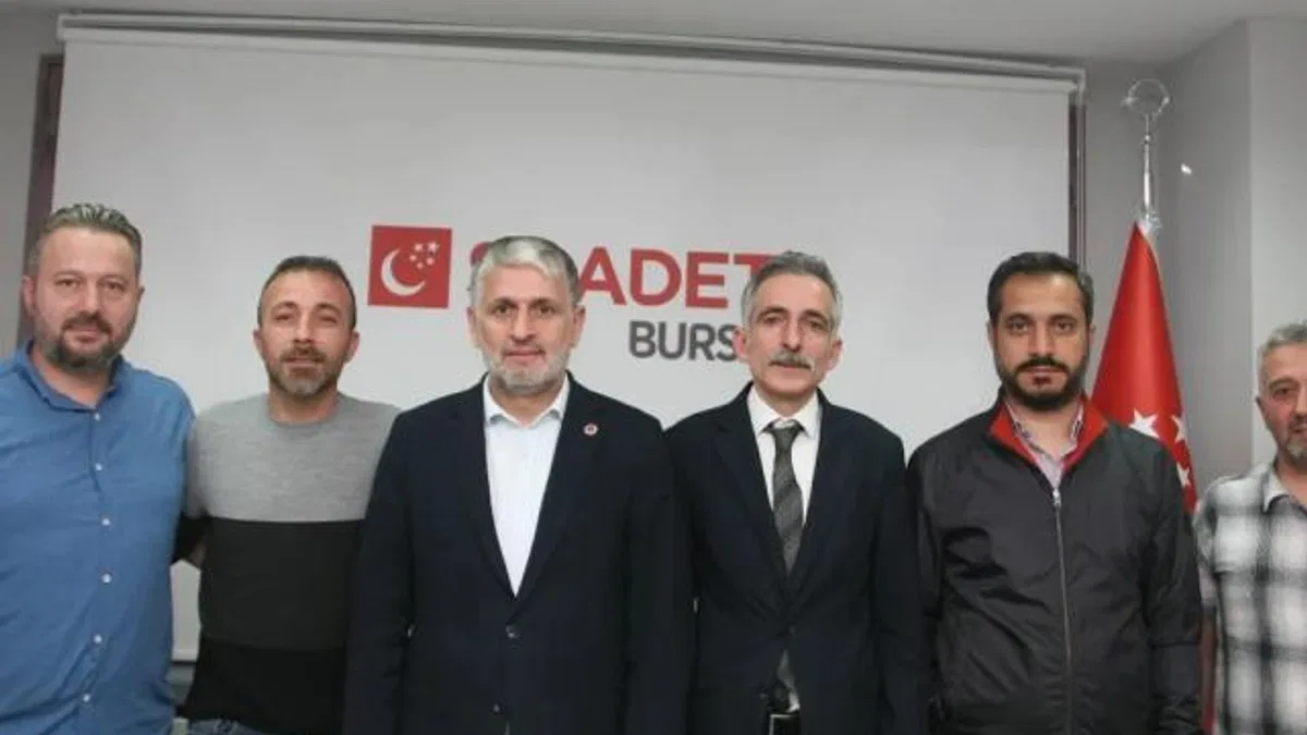 Çıraklık Mağdurları Saadeti ziyaret etti