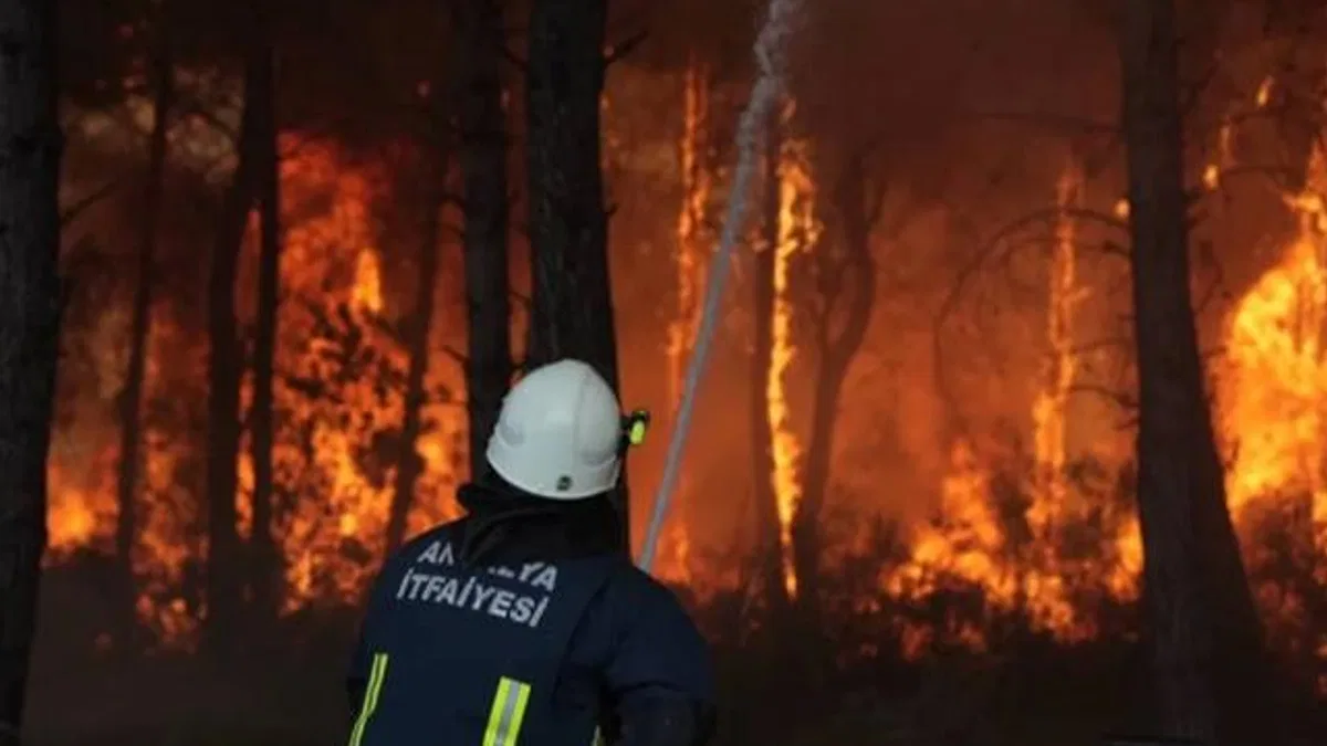 Antalya’da 4 farklı noktada orman yangını çıktı