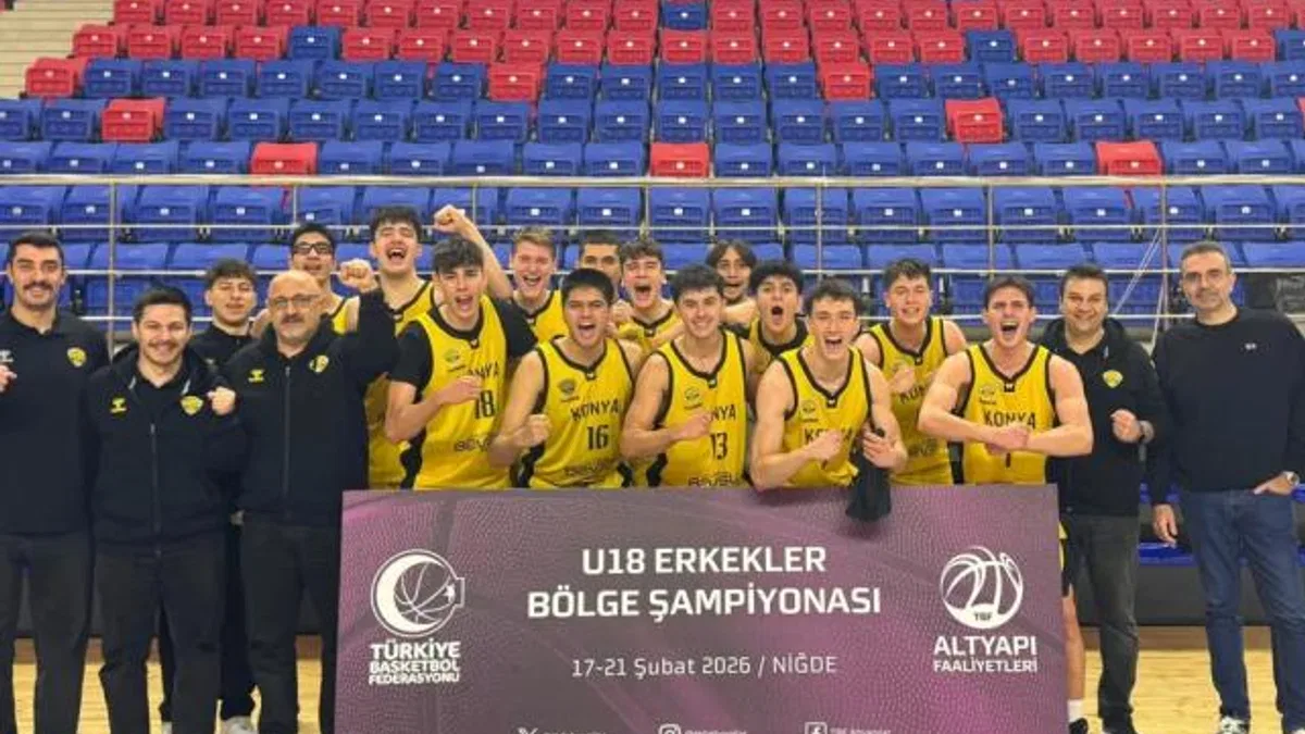 Konya Büyükşehir’in basketbol altyapısındaki gençler gururlandırıyor