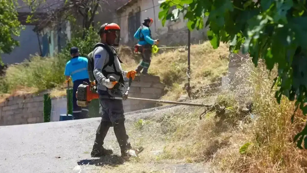 İstanbul Maltepe’de çevre bakımı tüm hızıyla sürüyor