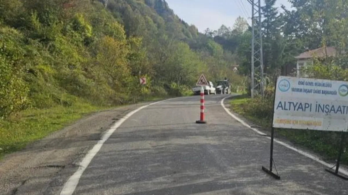Ordu Gölköy’ün içme suyu altyapısı yenileniyor