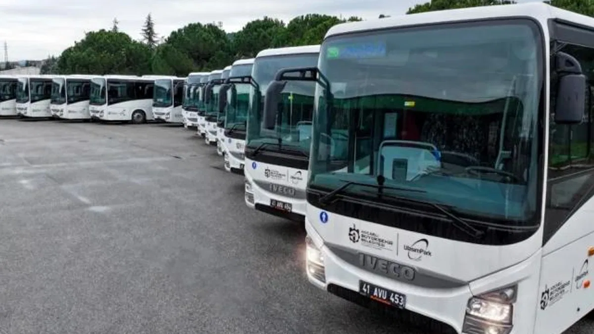 Kocaeli ulaşımına 27 yeni otobüs daha