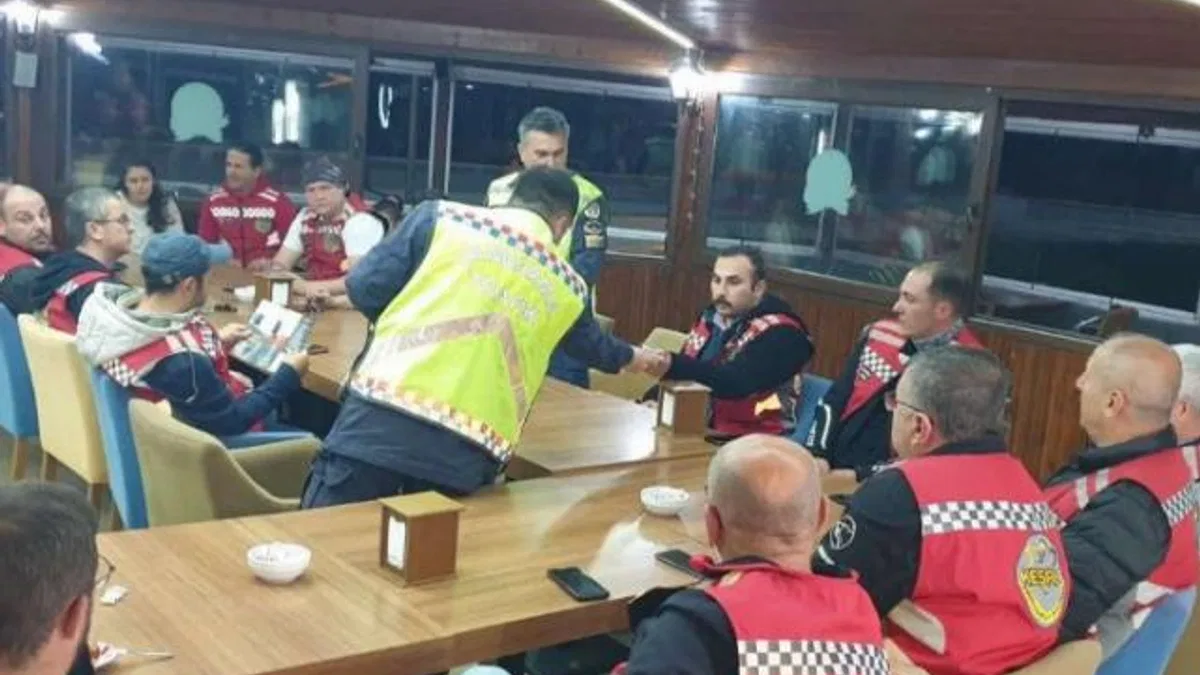 Keşan’da motosikletçilere eğitim