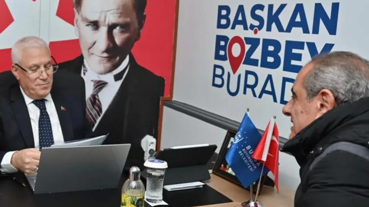 Başkan Bozbey makamını Mudanya’ya taşıdı