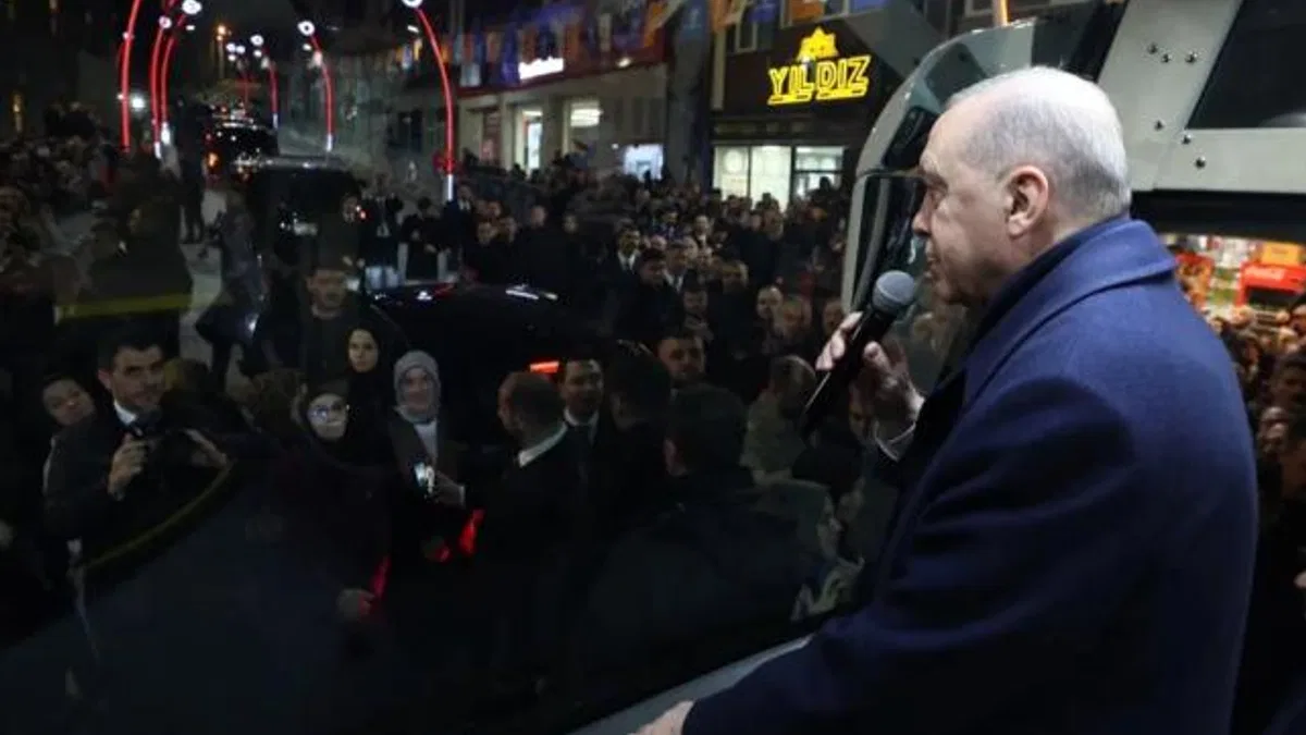 Cumhurbaşkanı Erdoğan memleketi Rize’de