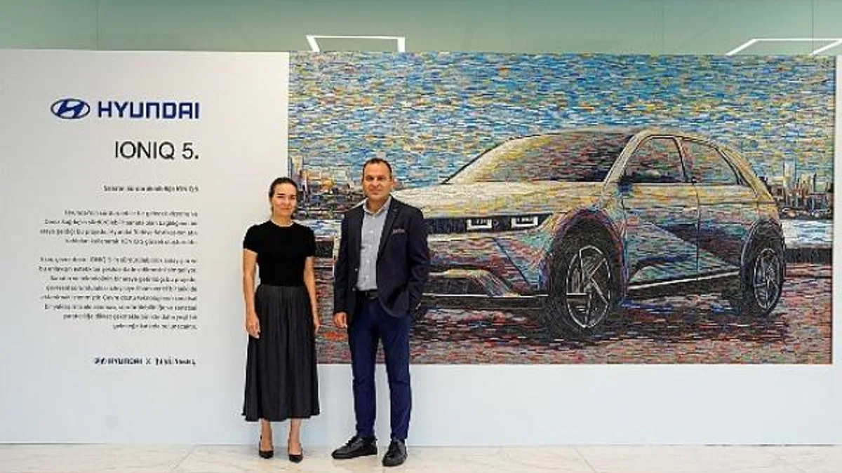 Hyundai Assan ve Deniz Sağdıç Sürdürülebilirliği Sanata Dönüştürüyor.