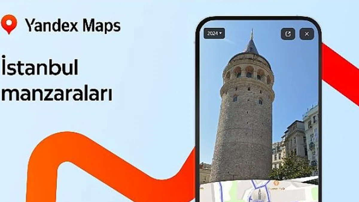 Yapay Zekalı Yandex Arama ile geliştirilen Yandex Maps, bir milyondan fazla lokasyon, interaktif rehberler ve daha fazlasını sunuyor