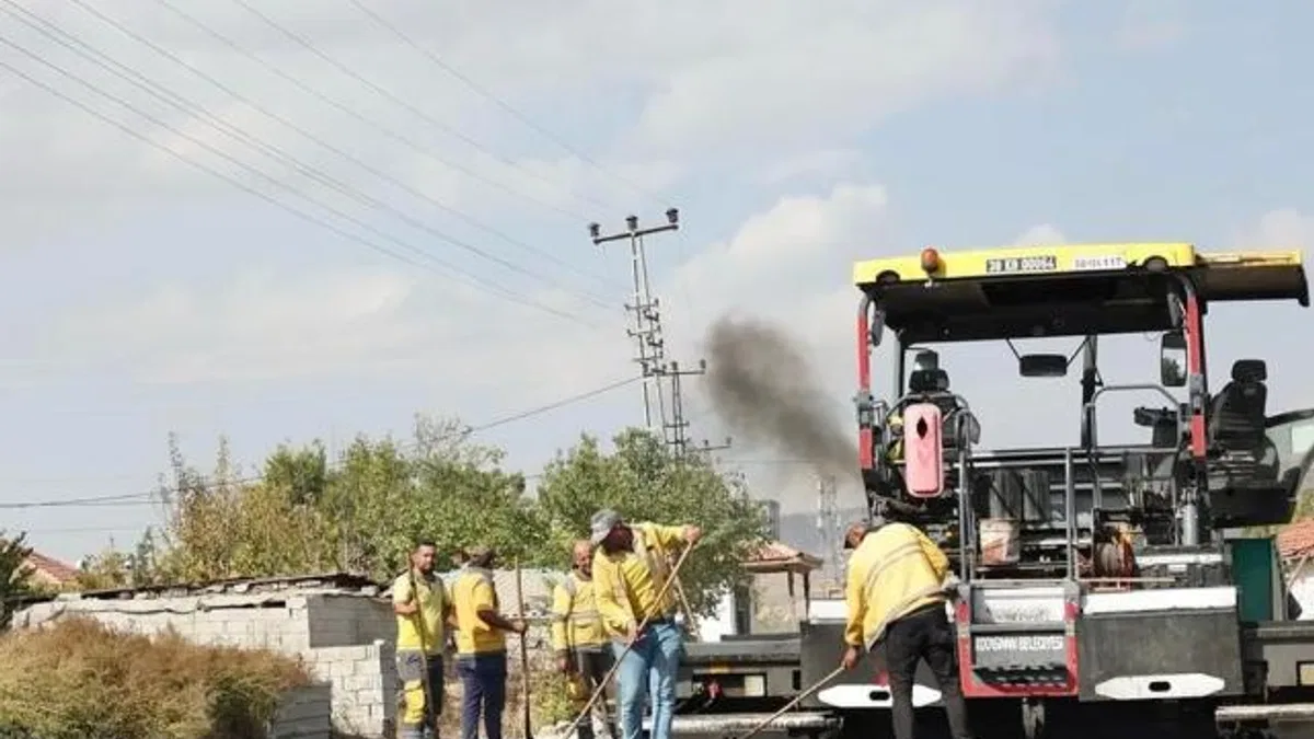 Kayseri Kocasinan yol yenilemeyle trafiğe konfor getiriyor