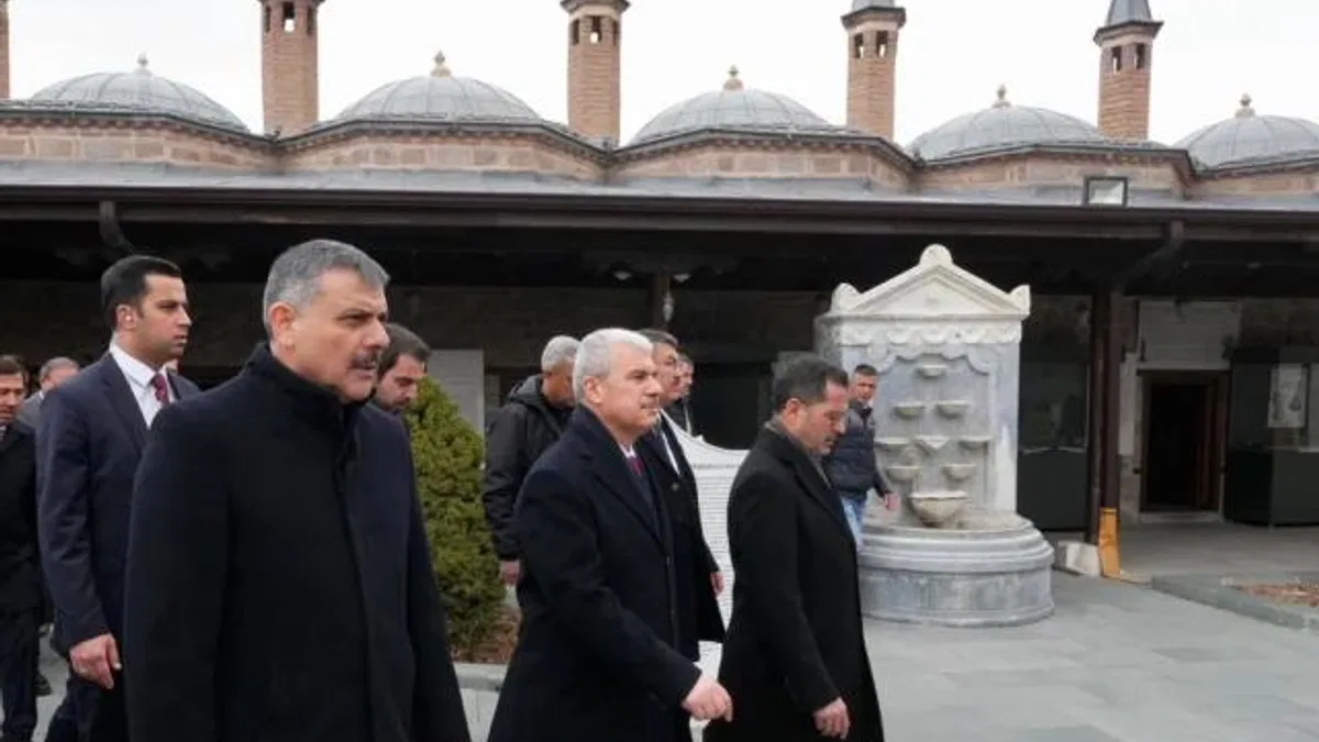 İçişleri Bakanı Mustafa Çiftçi Konya’da