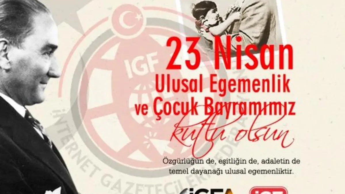 Özgürlüğün ve bağımsızlığın simgesi 23 Nisan’ı coşkuyla kutluyoruz