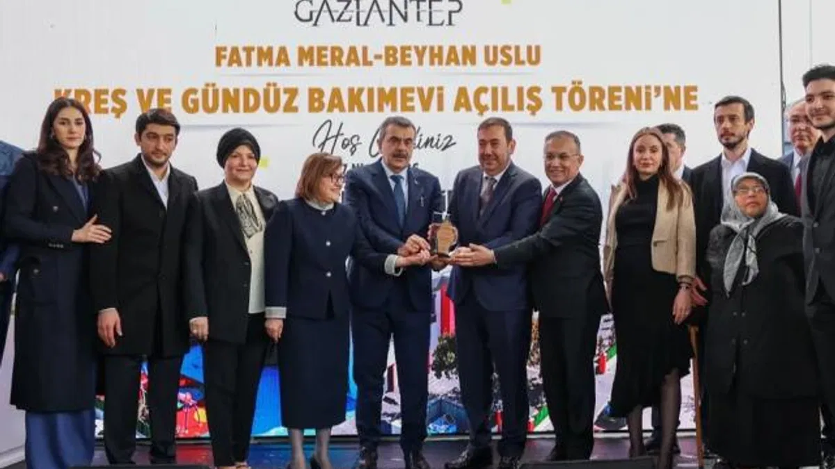 Gaziantep’te okul öncesi eğitime yeni yuva