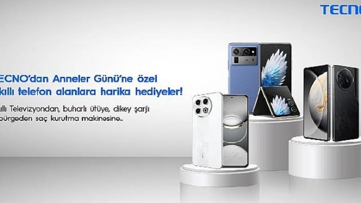 TECNO’dan Anneler Günü’ne özel akıllı telefon alanlara harika hediyeler!